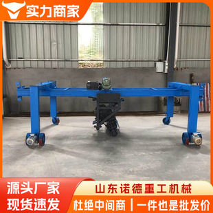 全自动轨道式行架刻纹机 自行走悬架路面压纹机 5米路面刻纹设备