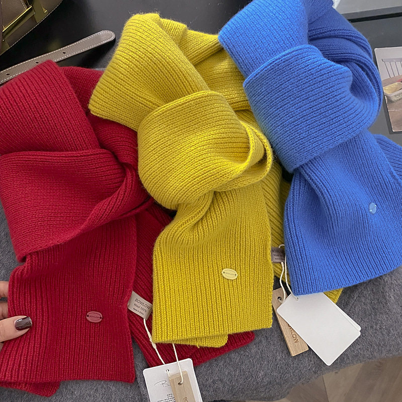 冰岛蓝高质感纯羊毛韩系奶蓝色针织围巾男女秋冬保暖围脖纯色,服饰配件/皮带/帽子/围巾,围巾/丝巾/披肩,淘宝优惠券,粉丝福利购,淘宝优惠卷