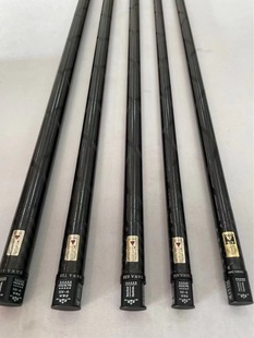 裸素黑棍台钓竿3.6米4.5米5.4米8.1米超轻超硬长节竿5h6h19调 特价