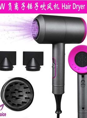 1800W Hair Dryer Blower 大功率水润负离子锤子电吹风机护发家用