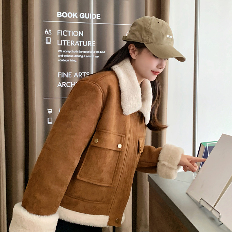 6686美拉德皮毛一体006-P175-K268,女装皮草,浙宝222（原006）