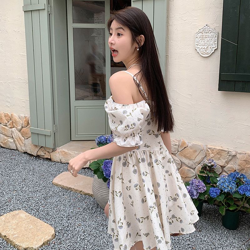 【档口现货】6610碎花少女风连衣裙006-P100-K148,女装连衣裙,浙宝222（原006）