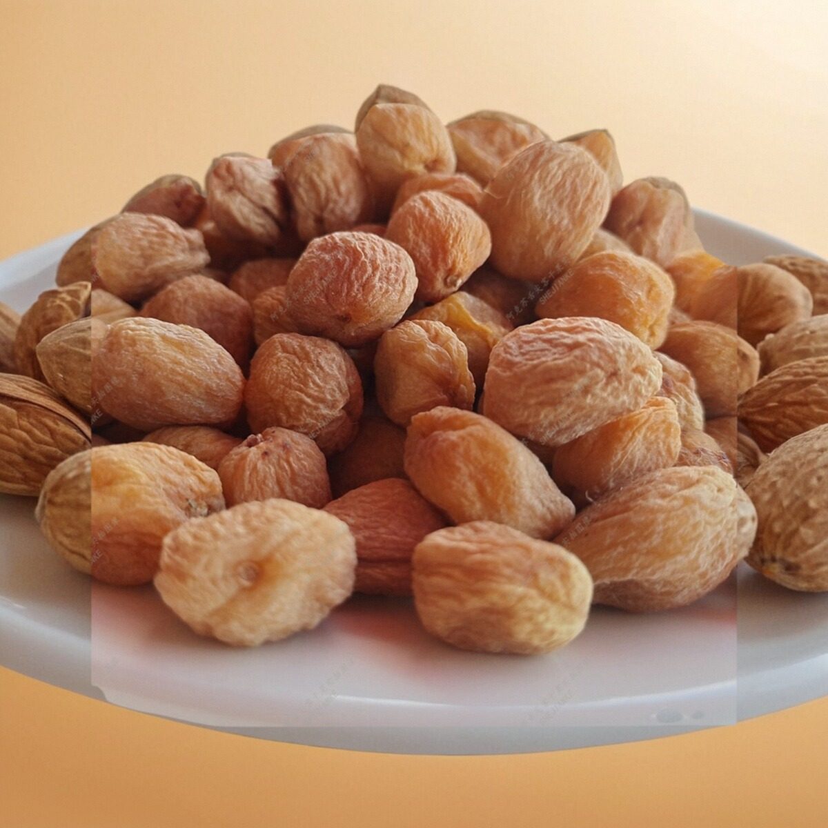 小白杏干大果核小树上吊干阿克苏杏子干休闲零食散称袋装