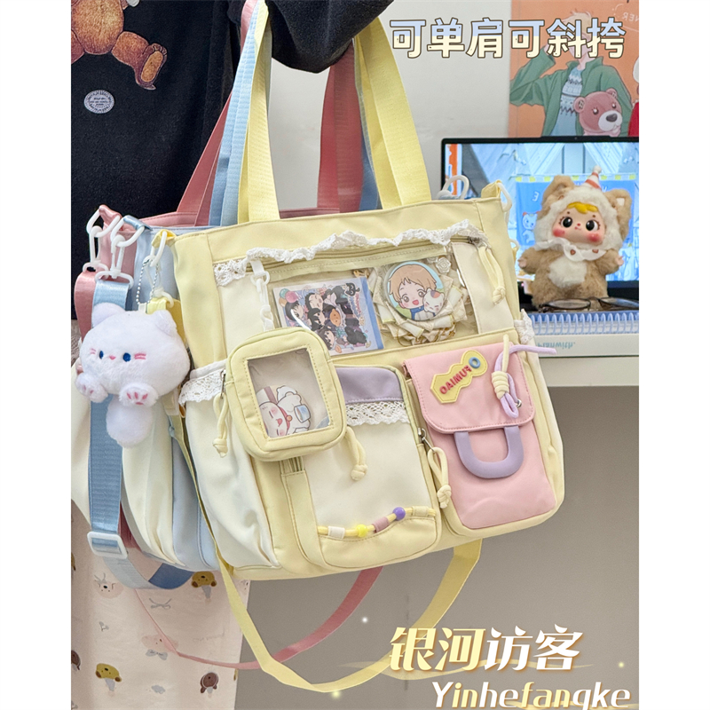 被介包包的颜值硬控了~上课包包