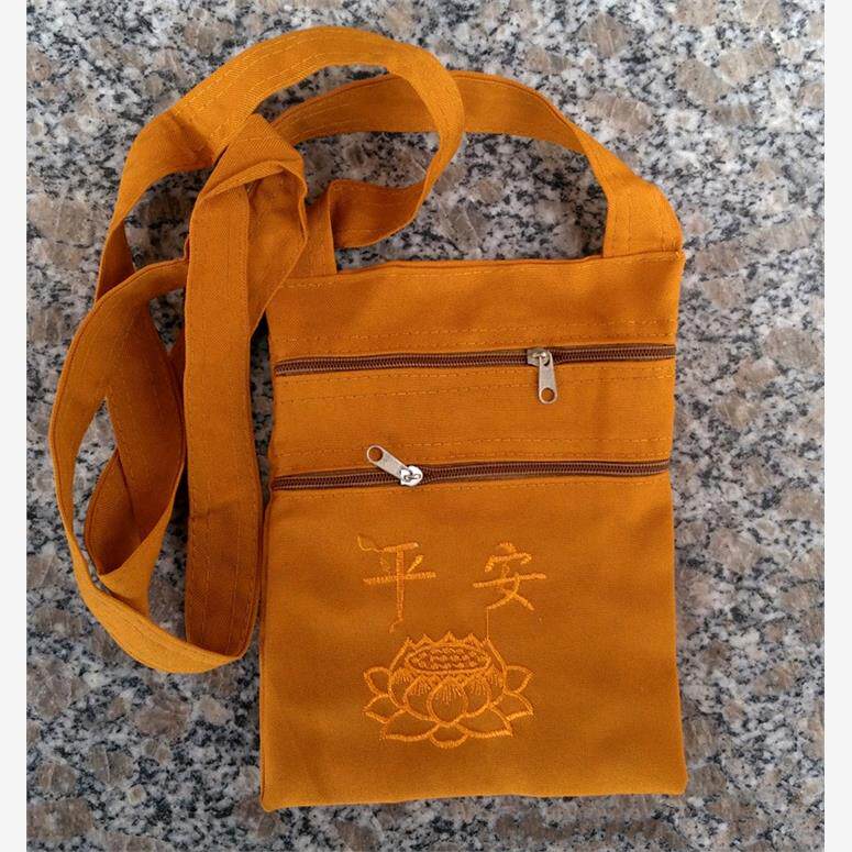 平安莲花袋背包腰包荷花