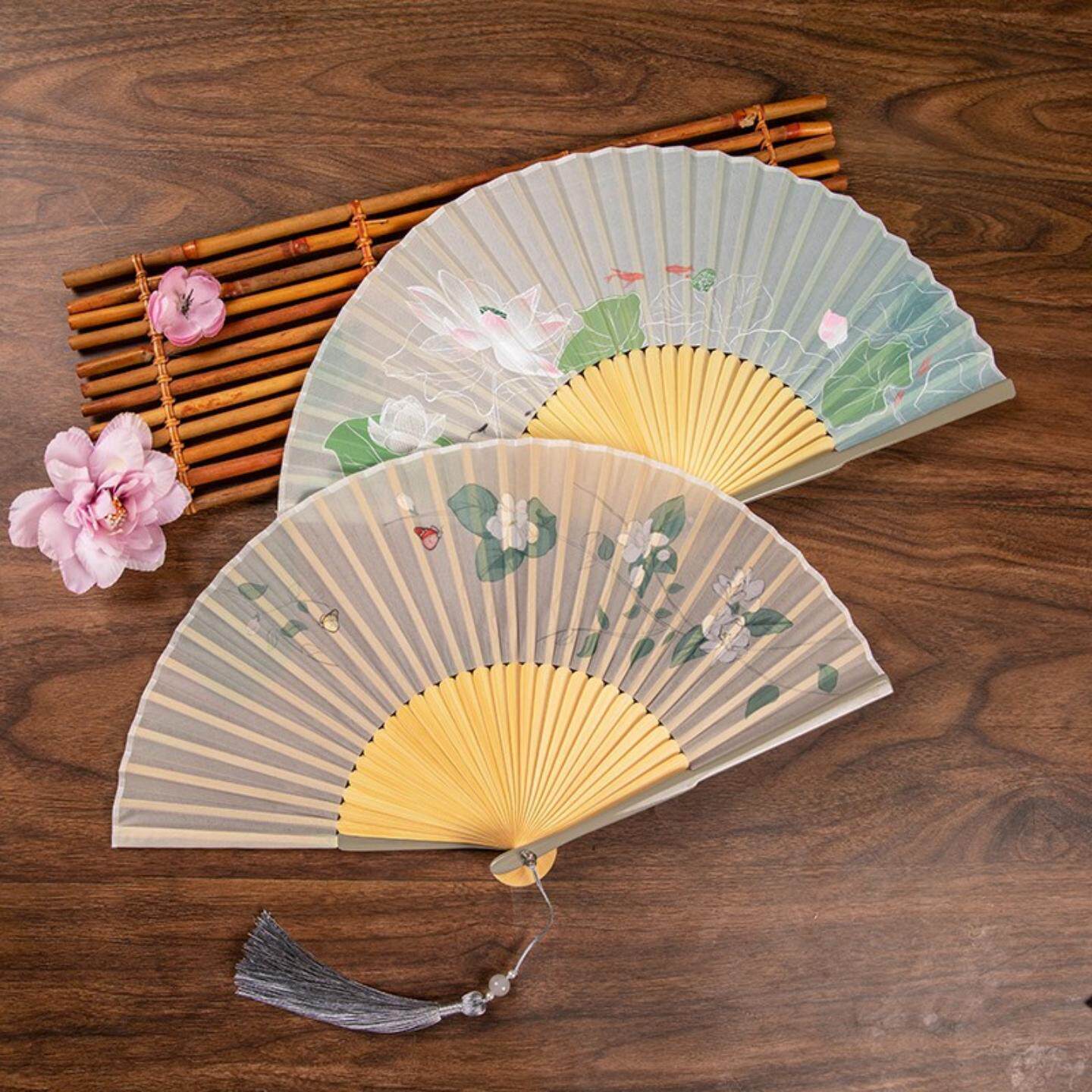 宏扇堂中国风女士古风折扇汉服