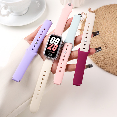 沸笛适用三星手环fit3硅胶表带