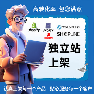 独立站设计代上架SHOPYY装修建站产品拍摄主图首页美工包月详情页