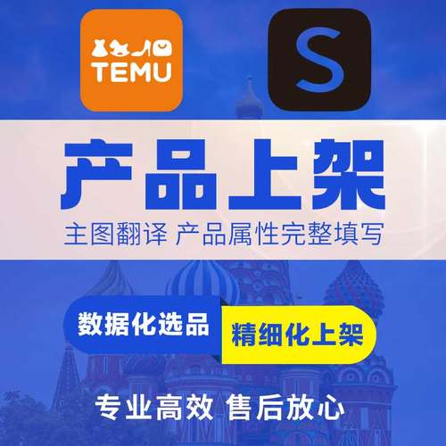 temu产品上架详情页设计shopify主图设计 店铺装修独立站设计跨境