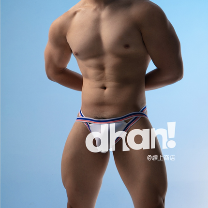 【Dhan线上商店】新款男士双丁内裤性感锦纶丁字裤【满88包邮】