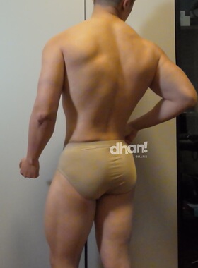 【Dhan线上商店】新款3条装男士三角裤中腰莫代尔3D冲模单层内裤