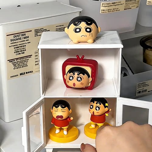 无印良品迷你娃屋收纳展示架