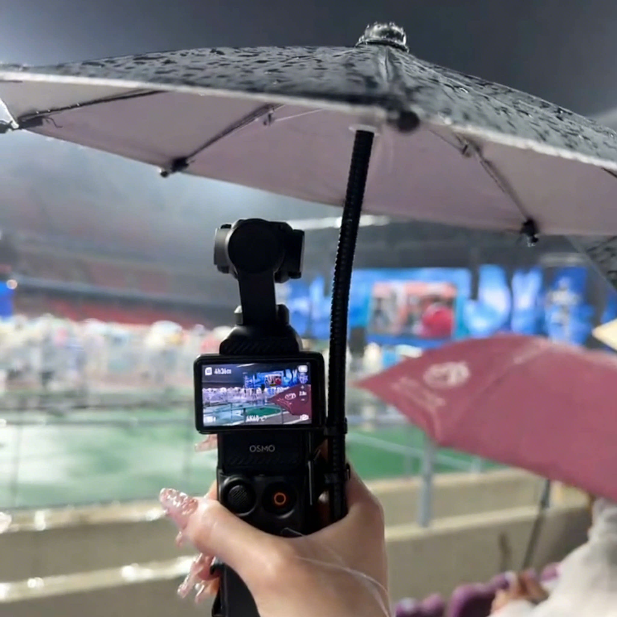 抖音热门同款电动车手机支架铝合金摩托车自行车支架带雨伞防抖动