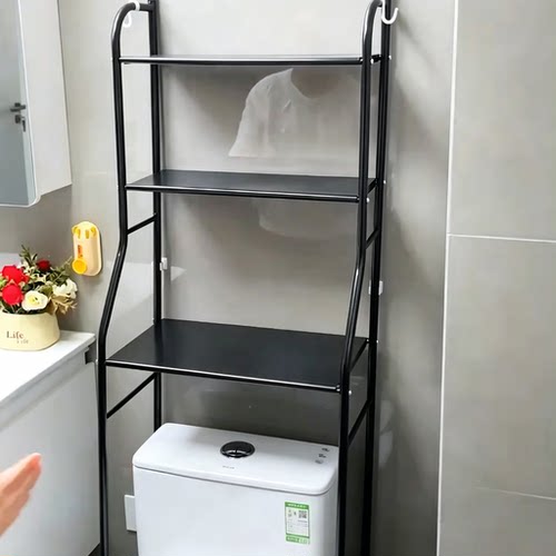 抖音热门免打孔多层马桶置物架