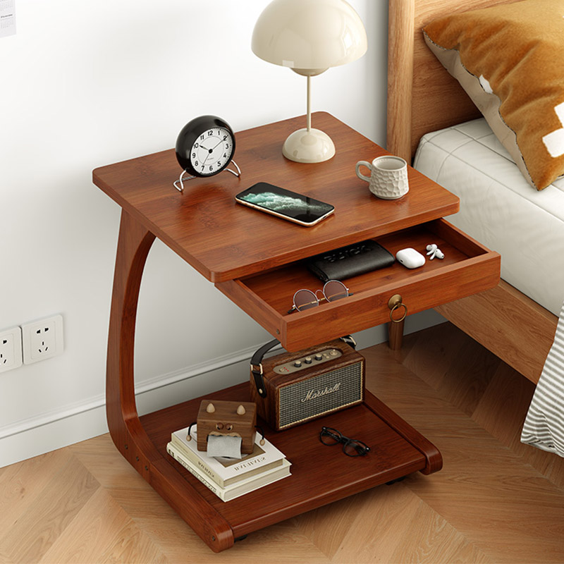 移动床头柜家用卧室小边几置物架