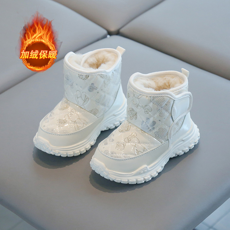 轻便软底加绒保暖大棉雪地靴