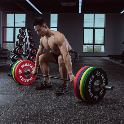 疯拿铁家用健身房橡胶地垫室内环保力量区减震垫子健身运动地垫