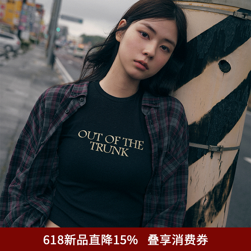 SPELLEDIT2026夏季新品复古格纹衬衫宽松薄款外搭休闲长袖上衣女