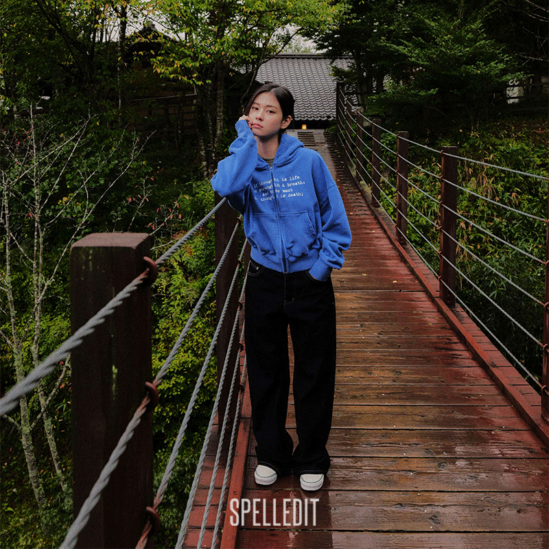 SPELLEDIT新品灯芯绒喇叭牛仔裤