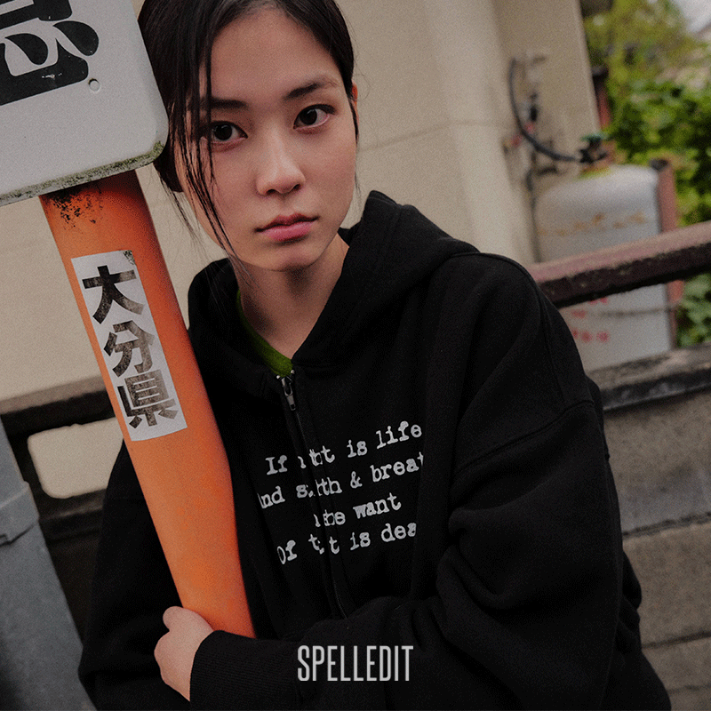 SPELLEDIT新品威廉连帽拉链外套