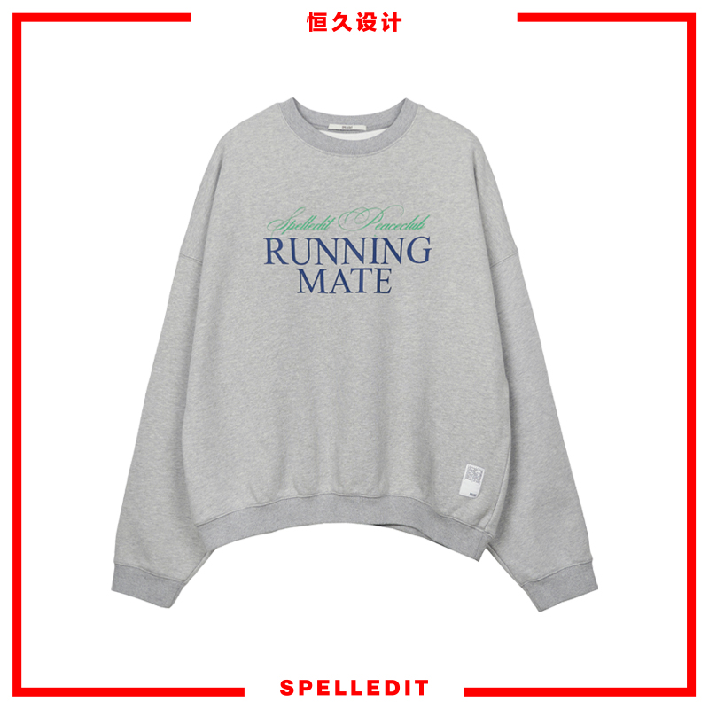 清新时尚学院风卫衣SPELLEDIT