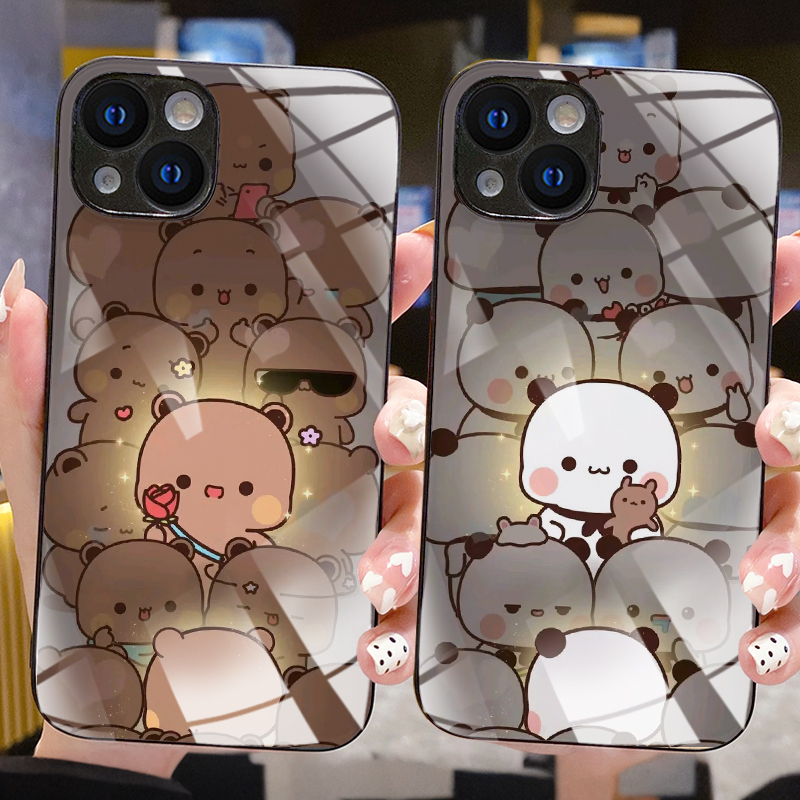 新款动漫一二布布手机壳情侣一对任意机型适用苹果17/16/15/14/13/112promaxOPPO荣耀X10小米1311ultra一加10