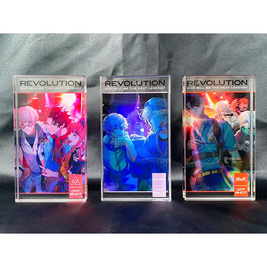 现货 Paradox Live PL REVOLUTION 花絮 亚克力方砖 周边