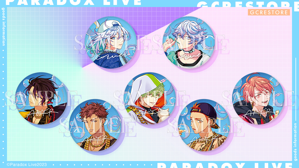 预定 Paradox Live PL TRUST 徽章吧唧 Ver.24 盲抽周边