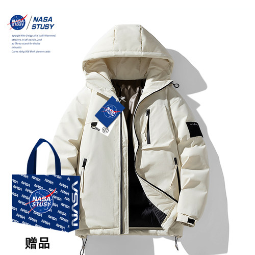 NASA官方进口美式潮牌羽绒服外套
