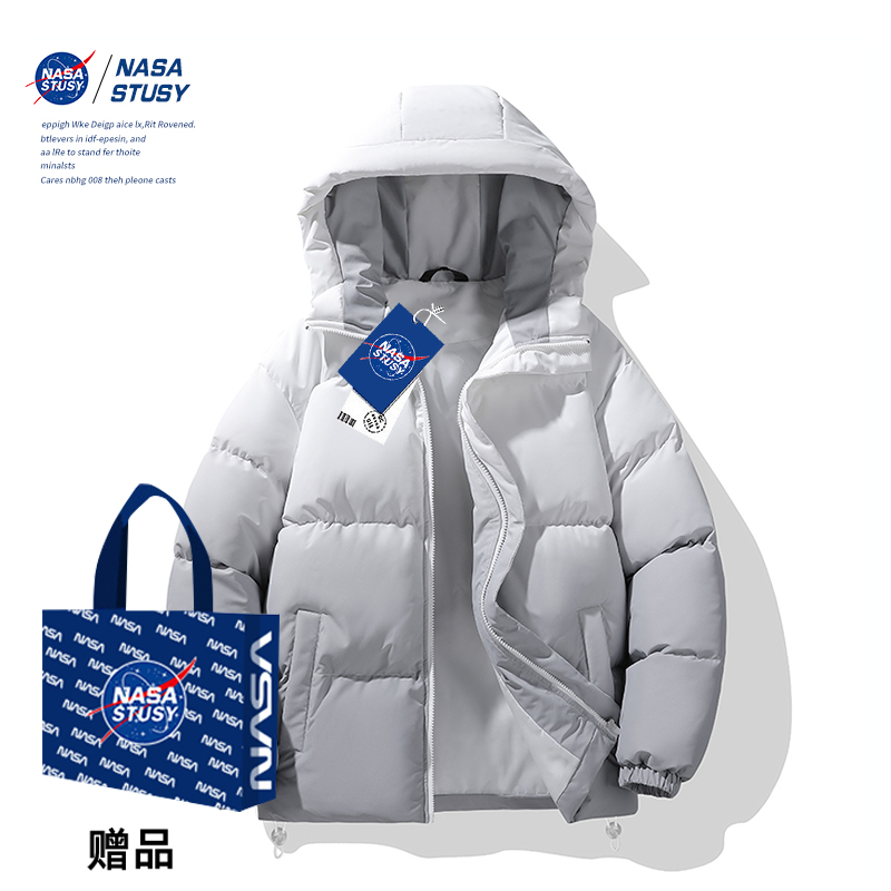 NASA官方进口美式潮牌棉衣外套