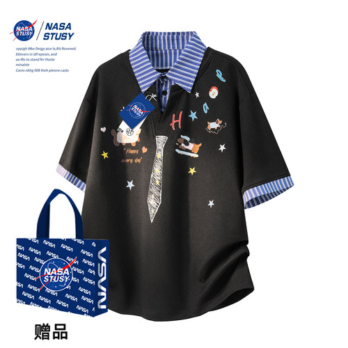 NASA官方进口美式潮牌短袖T恤