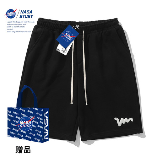 NASA官方进口美式潮牌休闲短裤