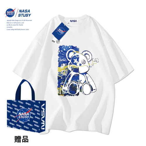 NASA官方进口美式潮牌短袖T恤