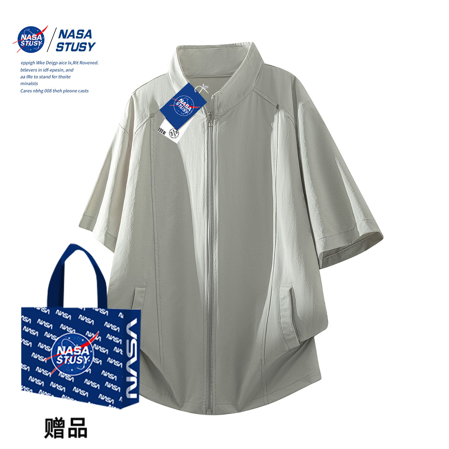 NASA官方进口美式潮牌短袖T恤图片