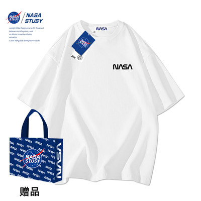 NASA官方正品短袖T恤纯棉衣服