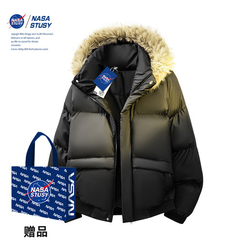 NASA官方进口美式潮牌棉衣外套