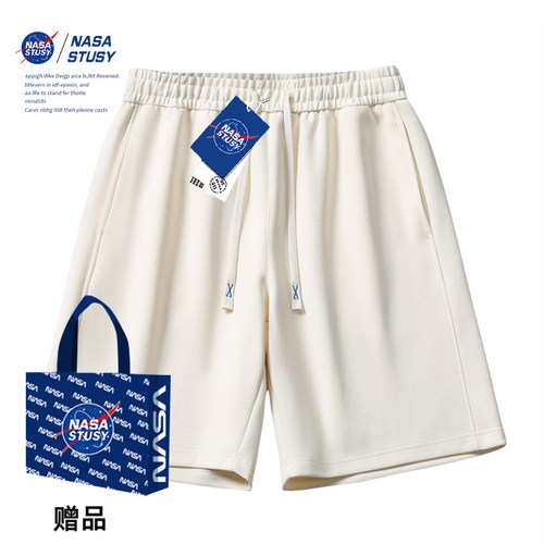 NASA官方进口美式潮牌休闲短裤