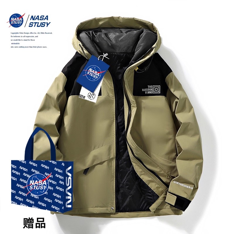 NASA官方进口美式潮牌棉衣外套