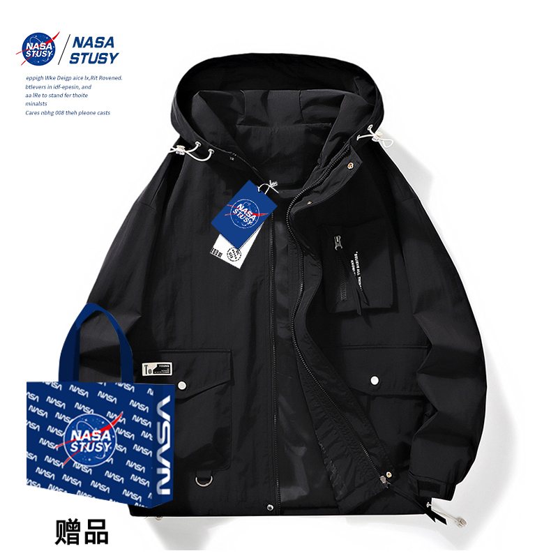 NASA官方进口美式户外夹克冲锋衣