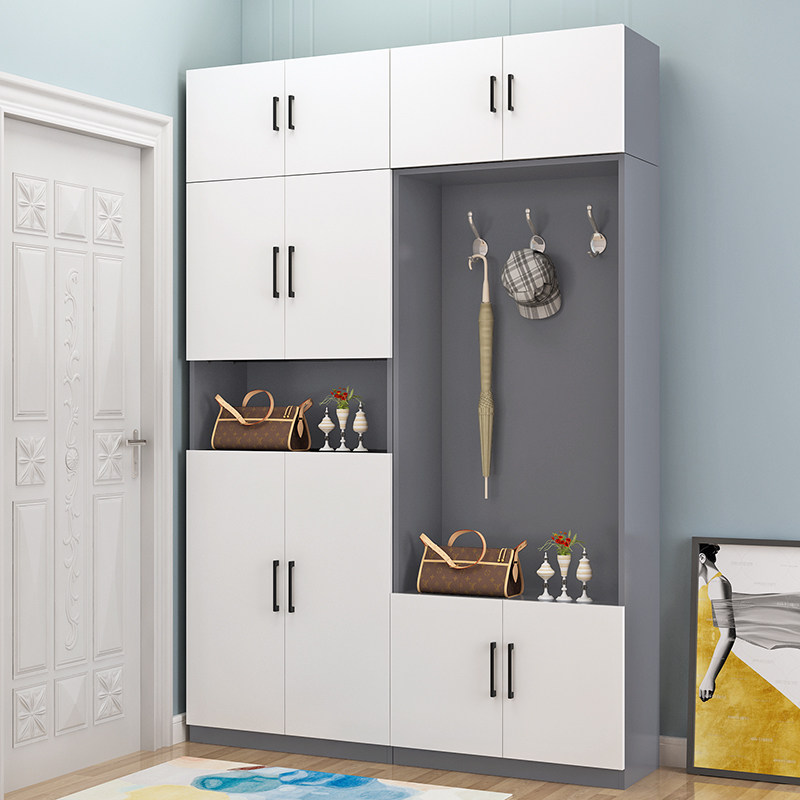 鞋柜家用门口入户一体收纳储物柜客厅简约现代玄关柜大容量阳台柜,住宅家具,鞋柜,淘宝优惠券,粉丝福利购,淘宝优惠卷