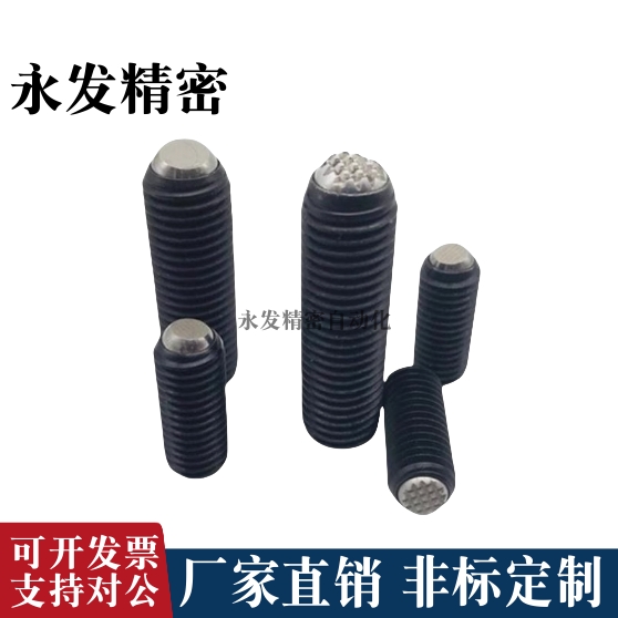 动向钢珠螺杆 齿面型锁紧螺丝 FSMG6-M16 无弹簧滚动波珠 PT16C