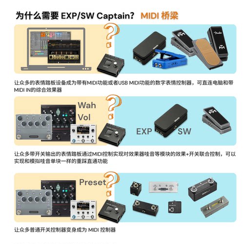 PaintAudio表情踏板MIDI踏板开关