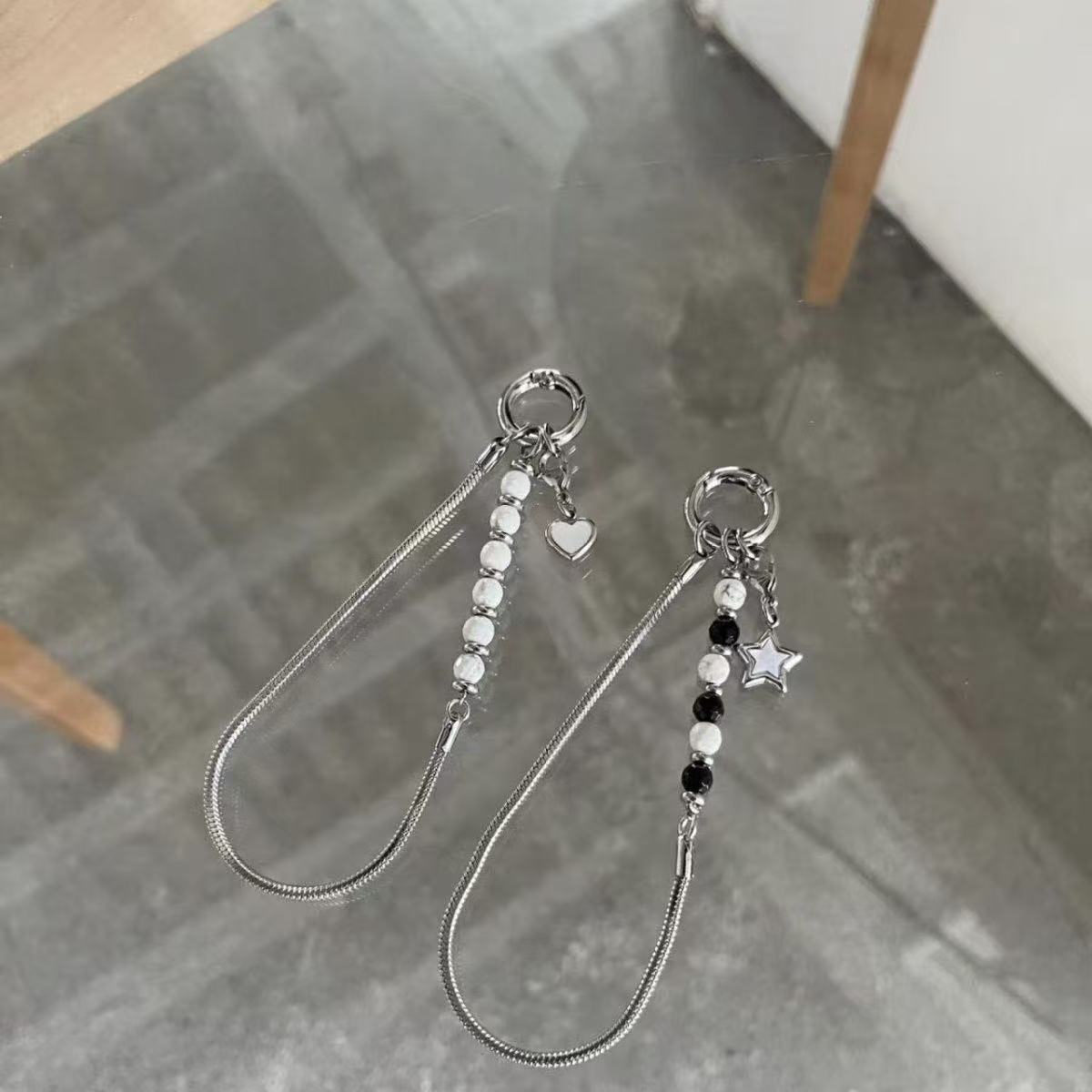 金洋壳蛇骨星星手机链新款促销