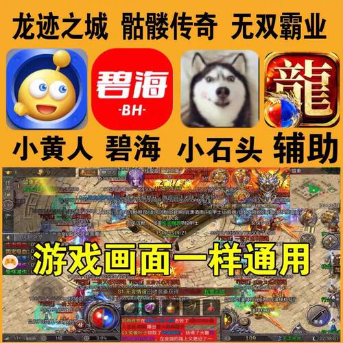 龙迹之城脚本辅助骷髅传奇辅助神将传奇手游安卓小黄人挂机