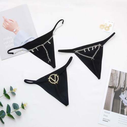 Women's G-String Thong Sports Panties String Underwear B