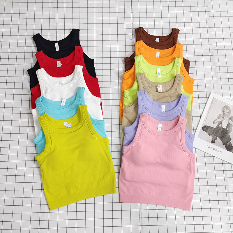 一体式带胸垫运动背心女工字背防震跑步瑜伽透气瑜伽服健身上衣,运动服/休闲服装,运动背心,淘宝优惠券,粉丝福利购,淘宝优惠卷