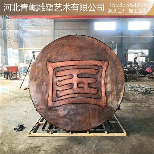 铸铜大鼓雕塑锻铜鼓战鼓大型青铜雕塑商业街步行街广场公园装饰雕