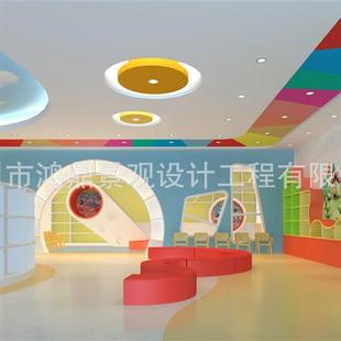 饰 广州景观设计施工GRC儿童游乐场所卡通奇特可爱门头室内酒店装