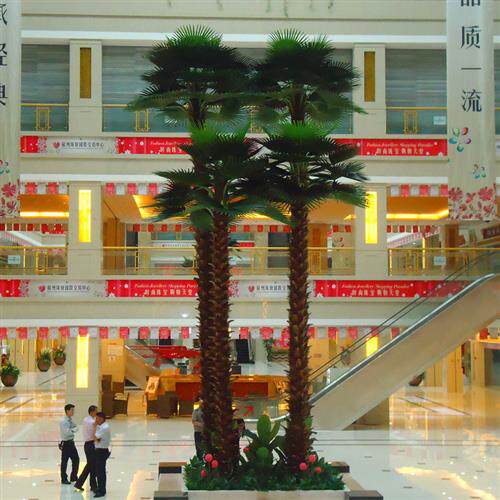 巨美仿真棕榈树工程造景酒店装饰园林造景造型优美可自由搭配