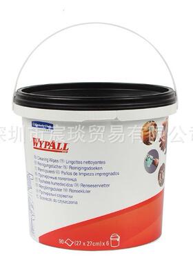 金佰利7775 WYPALL预浸润清洁擦拭布桶装式90张/桶油污清洁布